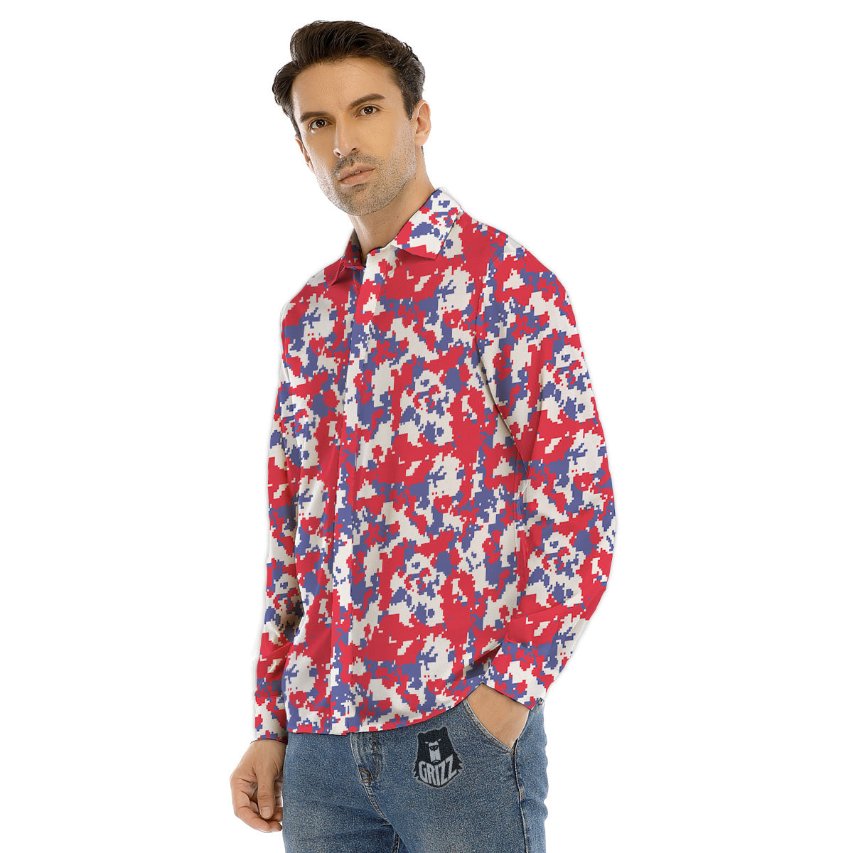 Vase And Pottery Ancient Egyptian Print Pattern Men's Dress Shirts-grizzshop