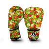 Vegan Colorful Pattern Print Boxing Gloves-grizzshop