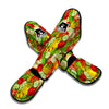 Vegan Colorful Pattern Print Muay Thai Shin Guards-grizzshop