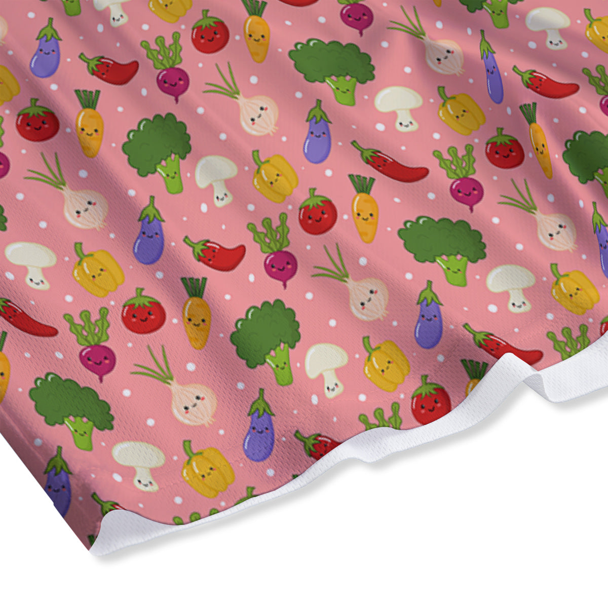 Vegan Cute Print Pattern Mesh Shorts-grizzshop