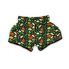 Vegan Pattern Print Muay Thai Boxing Shorts-grizzshop