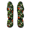 Vegan Pattern Print Muay Thai Shin Guards-grizzshop