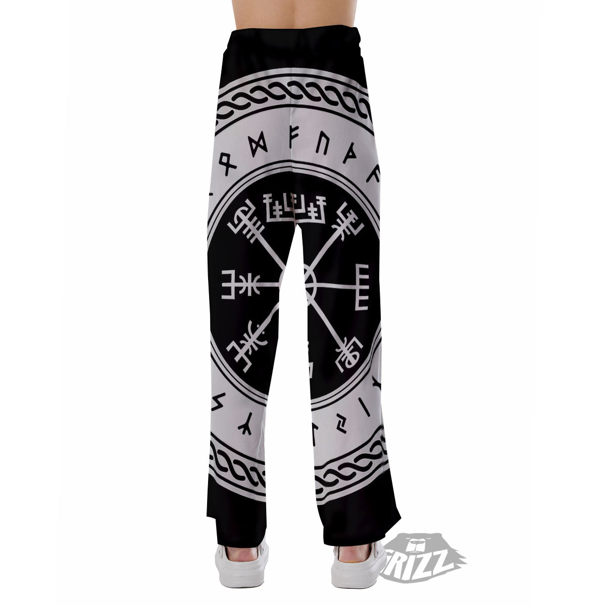 Vegvisir Viking Print Pajama Pants-grizzshop