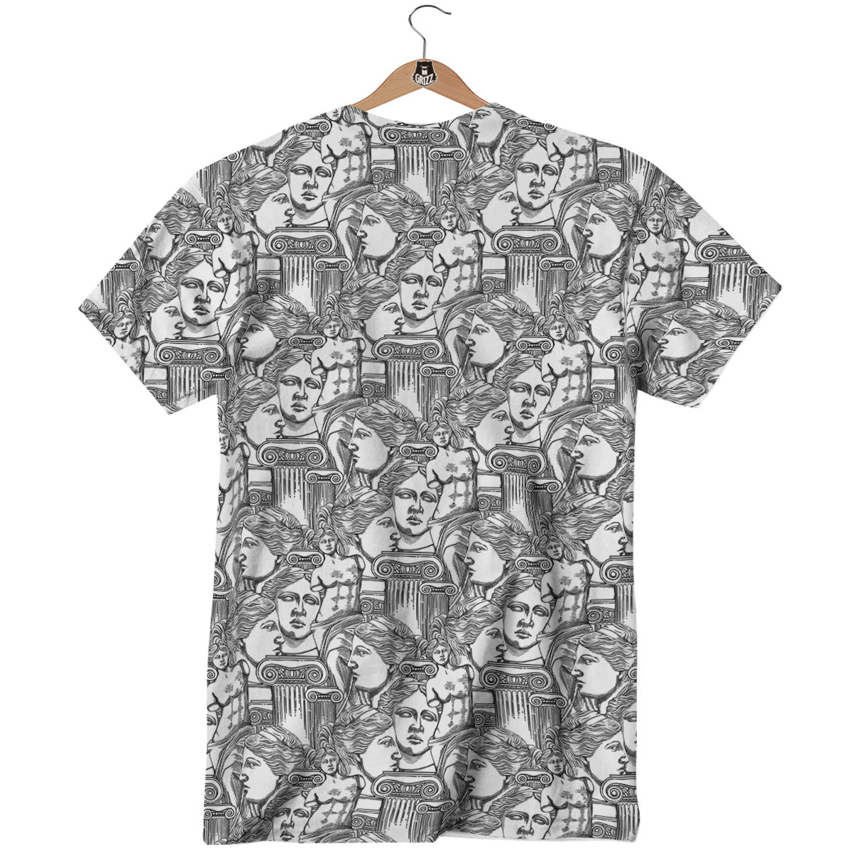 Venus Milos Print Pattern T-Shirt-grizzshop