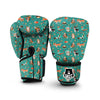 Veterianary Animal Pattern Print Boxing Gloves-grizzshop