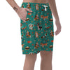 Veterianary Animal Pattern Print Men's Shorts-grizzshop