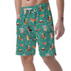 Veterianary Animal Pattern Print Men's Shorts-grizzshop