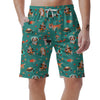 Veterianary Animal Pattern Print Men's Shorts-grizzshop