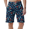 Veterianary Pattern Print Men's Shorts-grizzshop