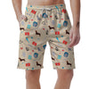 Veterianary Print Pattern Men's Shorts-grizzshop