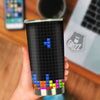 Video Game White Brick Puzzle Print Tumbler-grizzshop