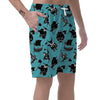 Viking Cartoon Silhouette Men's Shorts-grizzshop