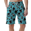 Viking Cartoon Silhouette Men's Shorts-grizzshop