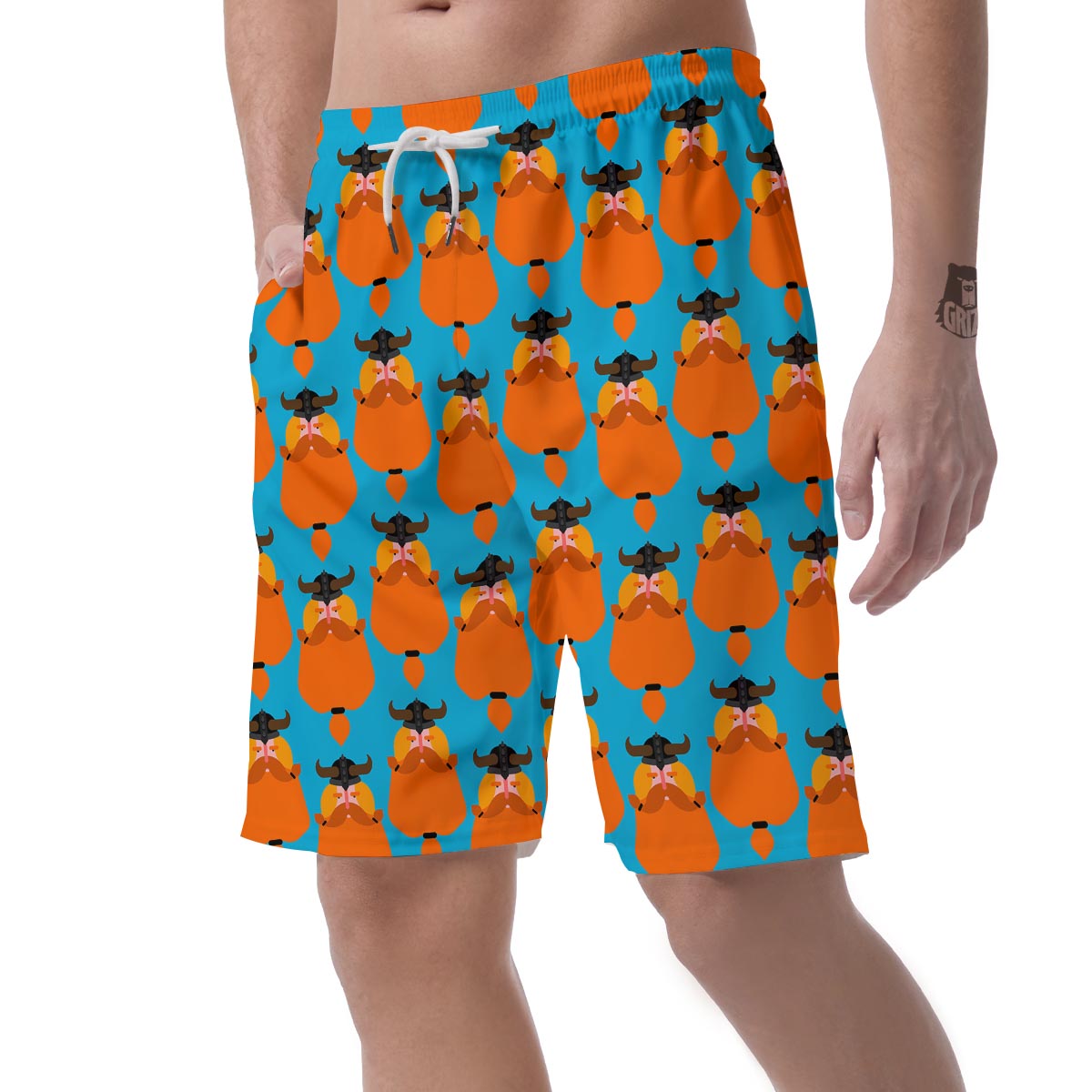 Viking Gnome Men's Shorts-grizzshop