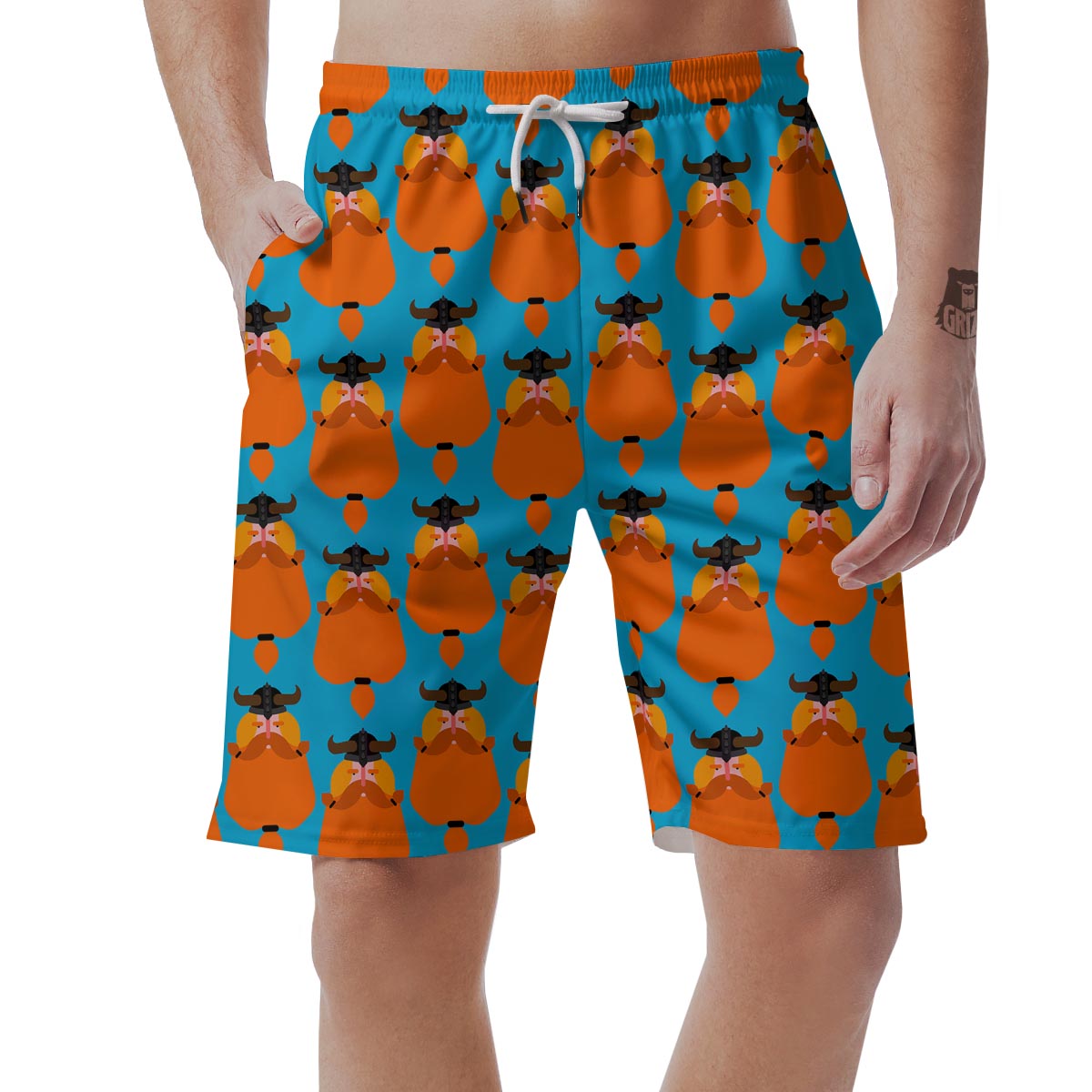 Viking Gnome Men's Shorts-grizzshop