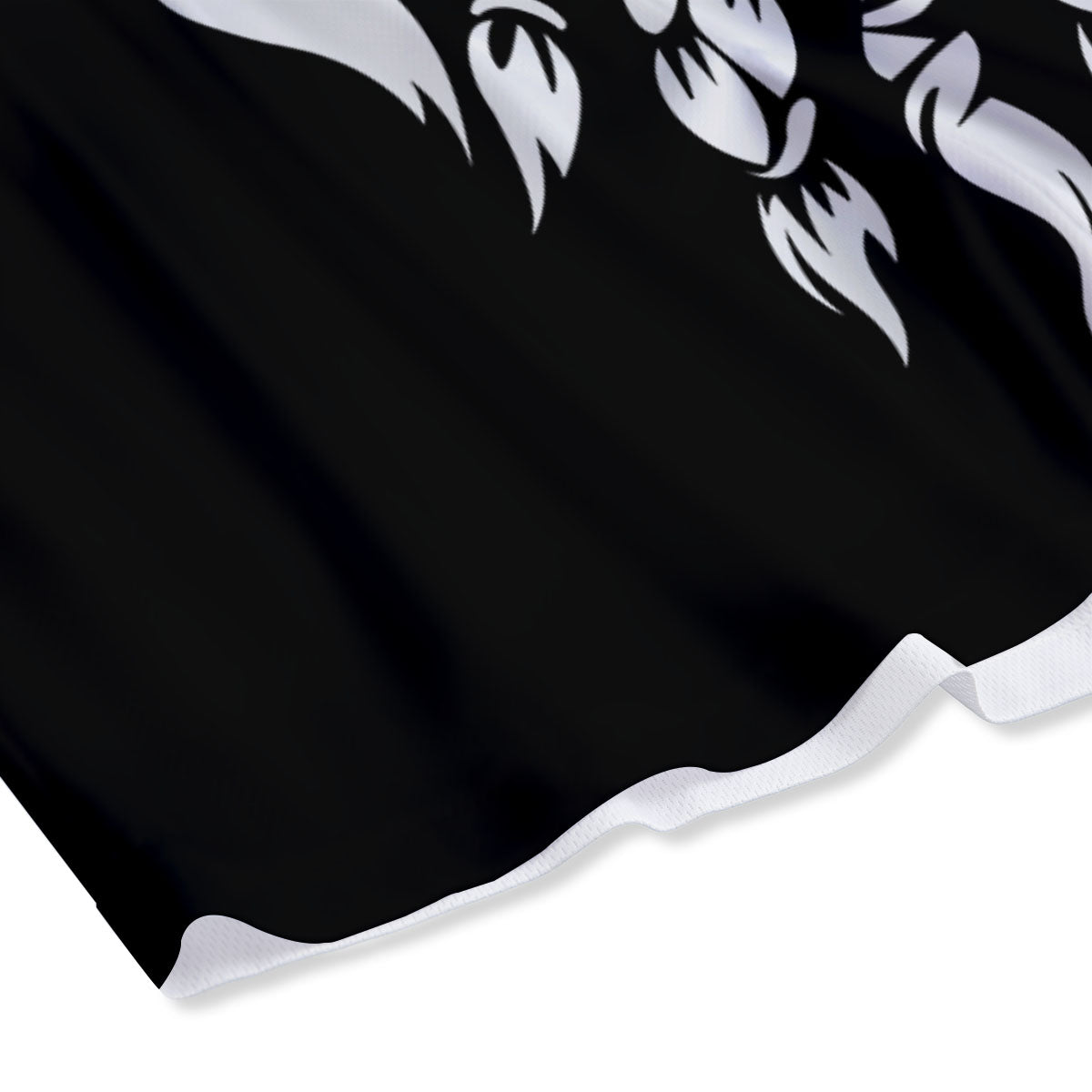 Tropical Leaves Cute Dino Print Pattern Mesh Shorts