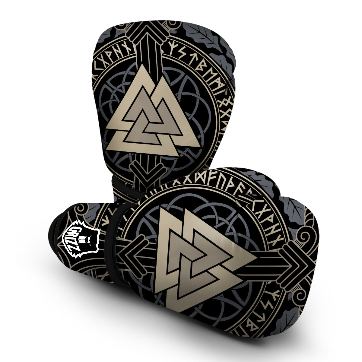 Viking Norse Symbol Boxing Gloves-grizzshop