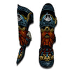 Viking Odin Beer Print Muay Thai Shin Guards-grizzshop