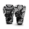 Viking Odin Fenrir Wolf Print Boxing Gloves-grizzshop