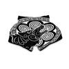 Viking Odin Fenrir Wolf Print Muay Thai Boxing Shorts-grizzshop