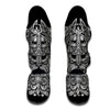 Viking Odin With Wolf Muay Thai Shin Guards-grizzshop