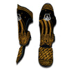 Viking Ship Drakkar Muay Thai Shin Guards-grizzshop