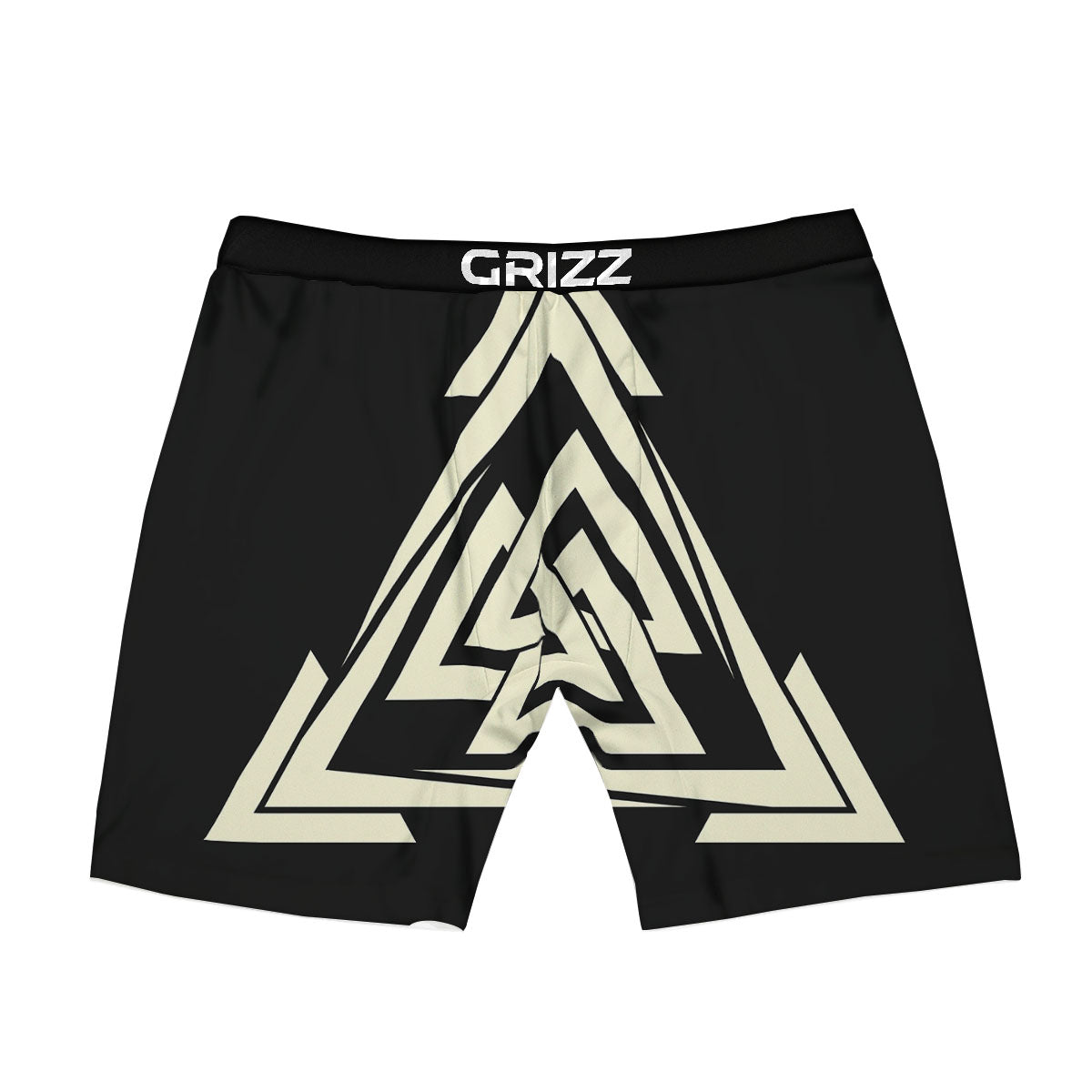 Viking Valknut Scandinavian Symbol Print Boxer Briefs-grizzshop
