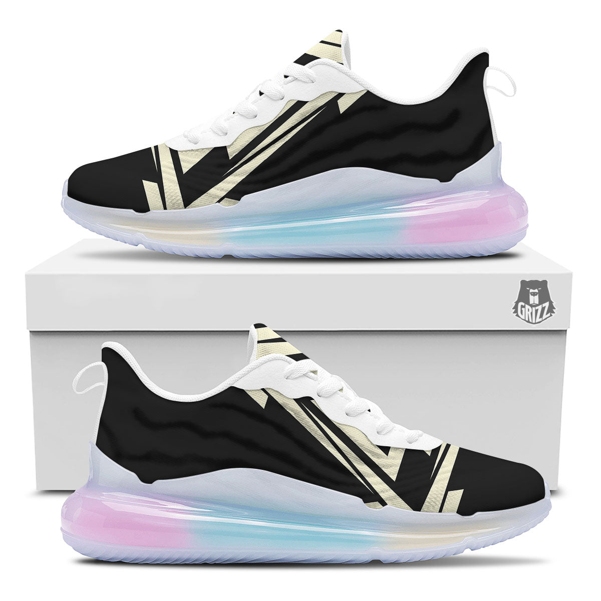 Viking Valknut Scandinavian Symbol Print Running Sneakers-grizzshop