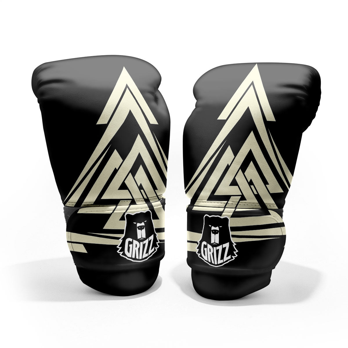Viking Valknut Scandinavian Symbol Print Pro Boxing Glove