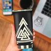 Viking Valknut Scandinavian Symbol Print Tumbler-grizzshop