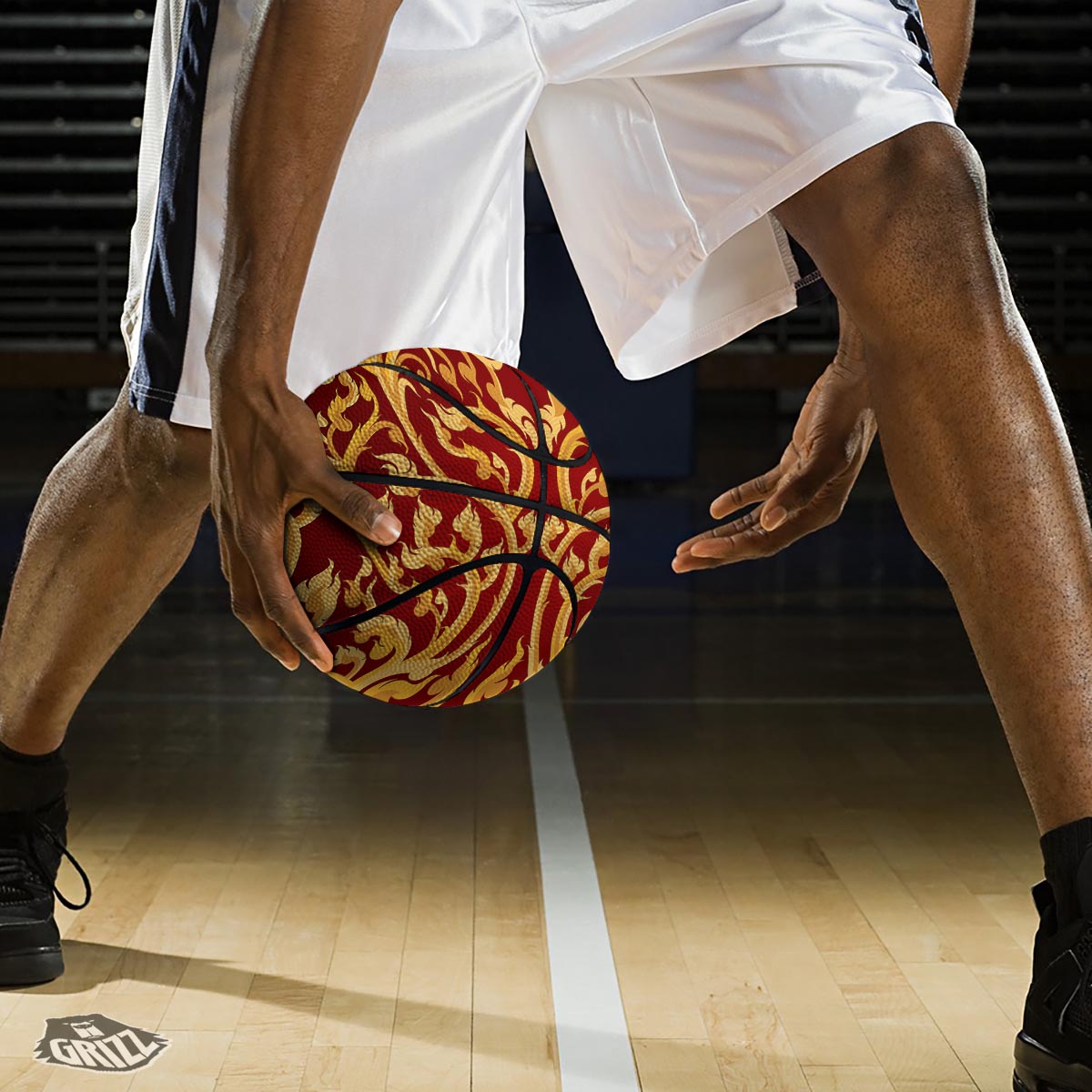 Vines Thai Winding Print Basketball