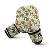 Vintage Coconut Print Pattern Boxing Gloves-grizzshop