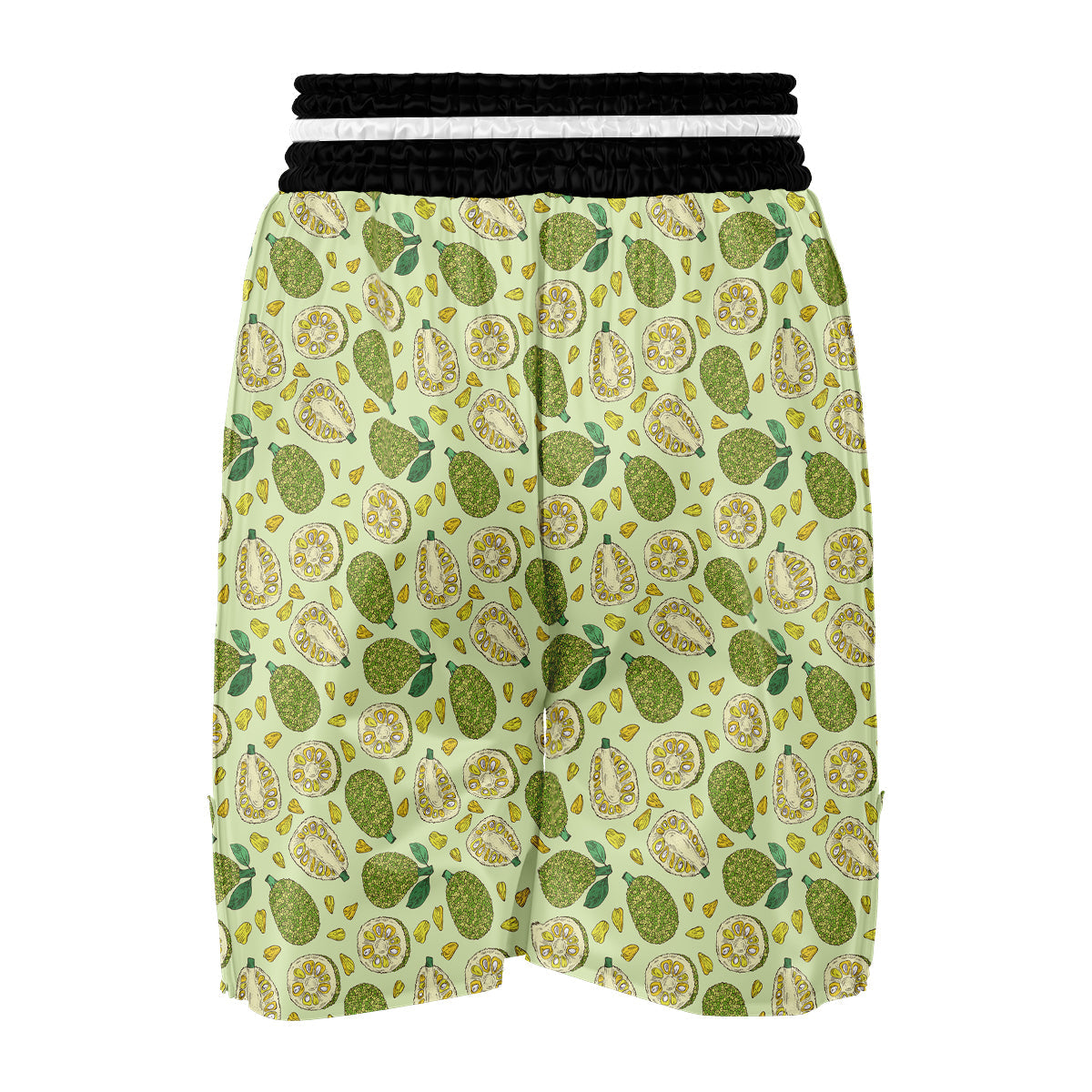 Vintage Color Jackfruit Print Pattern Boxing Shorts-grizzshop