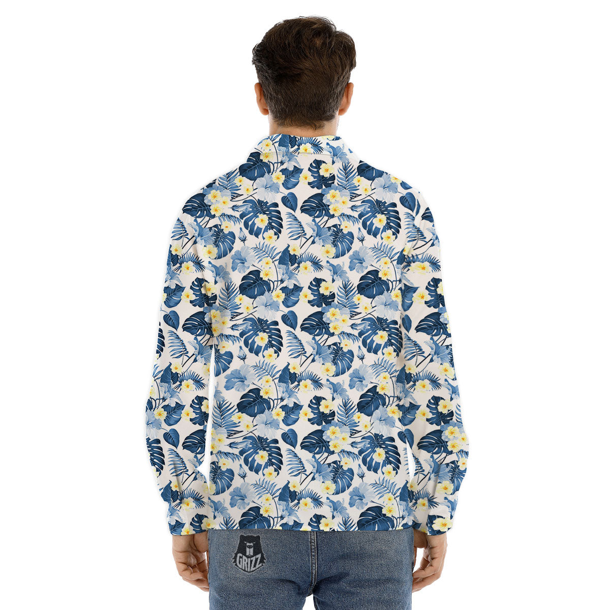 Vintage Cowboy Boots Print Pattern Men's Dress Shirts-grizzshop