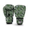 Vintage Fern Leaf Print Pattern Boxing Gloves-grizzshop