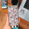 Vintage Floral Shabby Chic Print Pattern Tumbler-grizzshop