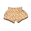 Vintage Style Almond Print Pattern Muay Thai Boxing Shorts-grizzshop