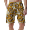 Vintage Sunflower Men's Shorts-grizzshop