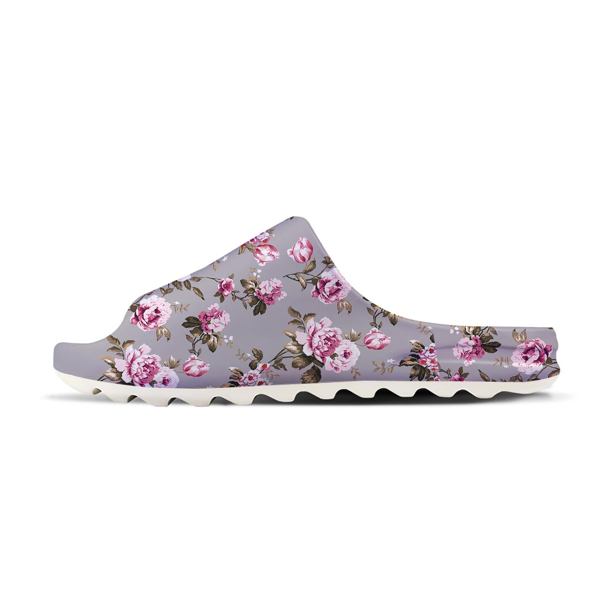 Vintage Floral Shabby Chic Print Pattern Sandals-grizzshop
