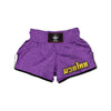 Violet Purple Glitter Artwork Print Muay Thai Boxing Shorts-grizzshop