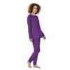 Violet Purple Glitter Artwork Print Women's Pajamas-grizzshop