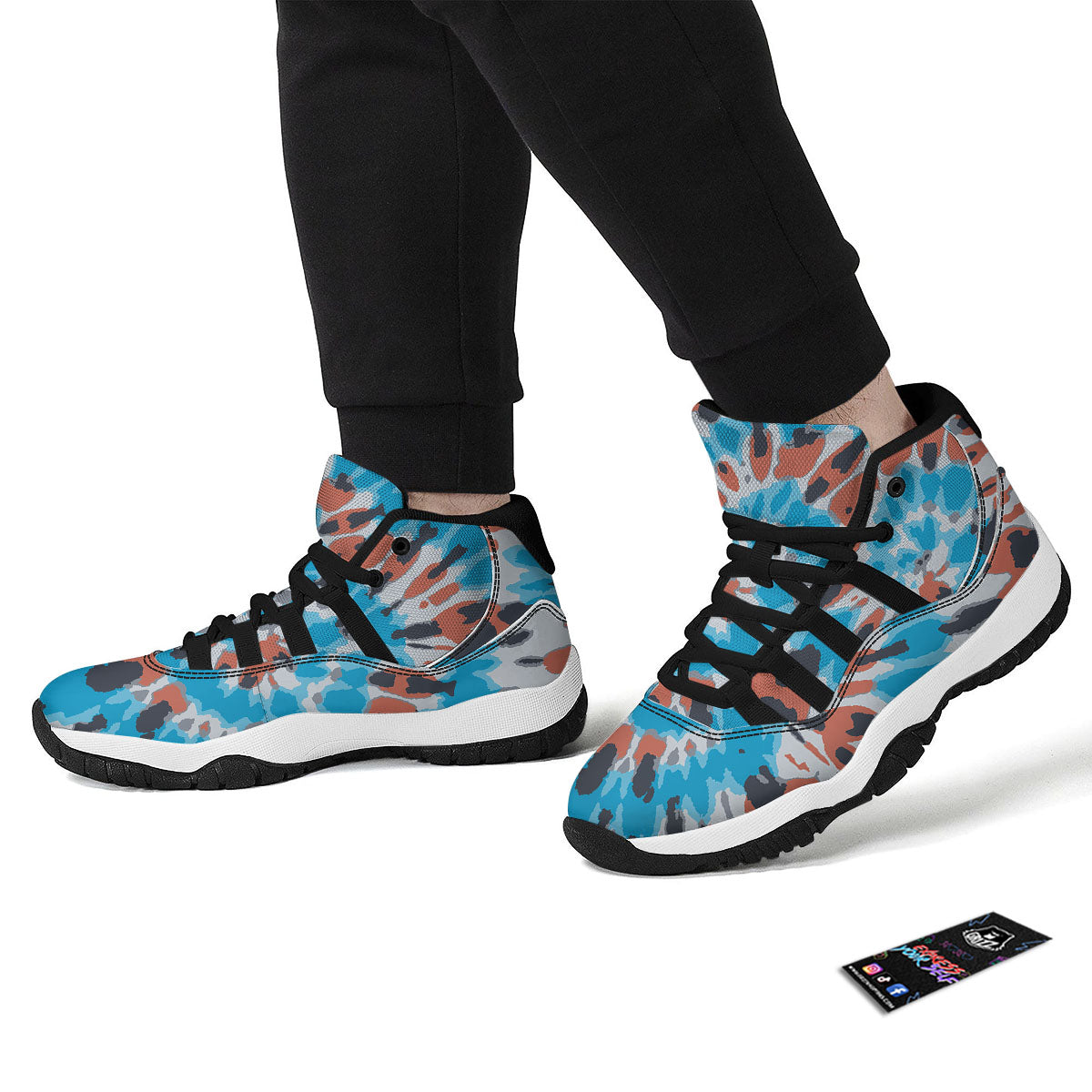 Virgo Cute Cartoon Print Pattern Black Bball Shoes-grizzshop