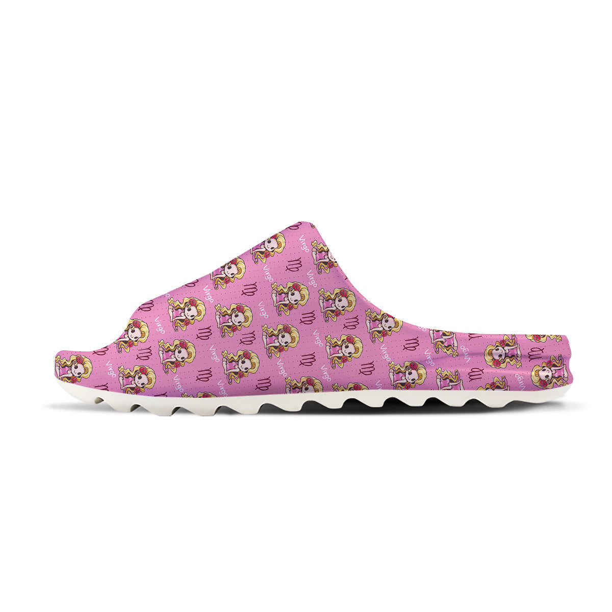 Virgo Cute Cartoon Print Pattern Sandals-grizzshop