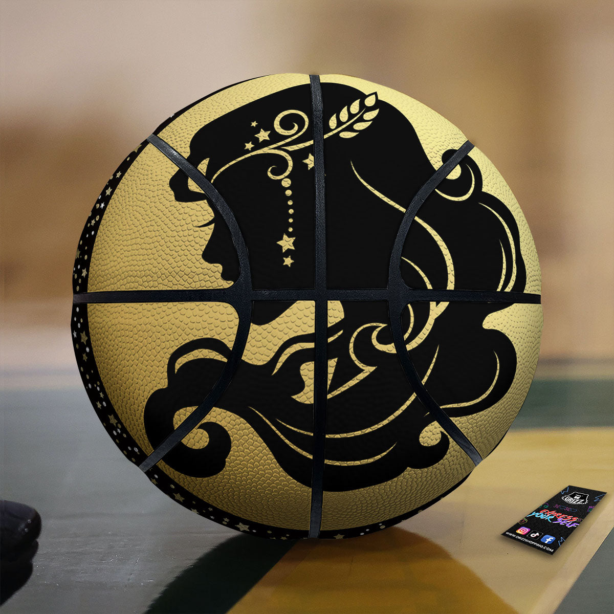 Warrior Japanese Samurai Print Basketball