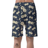 Virus Bacteria Print Pattern Men's Shorts-grizzshop