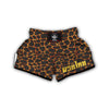 Volcano Cartoon Lava Print Pattern Muay Thai Boxing Shorts-grizzshop