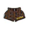 Volcano Exotic Color Print Pattern Muay Thai Boxing Shorts-grizzshop