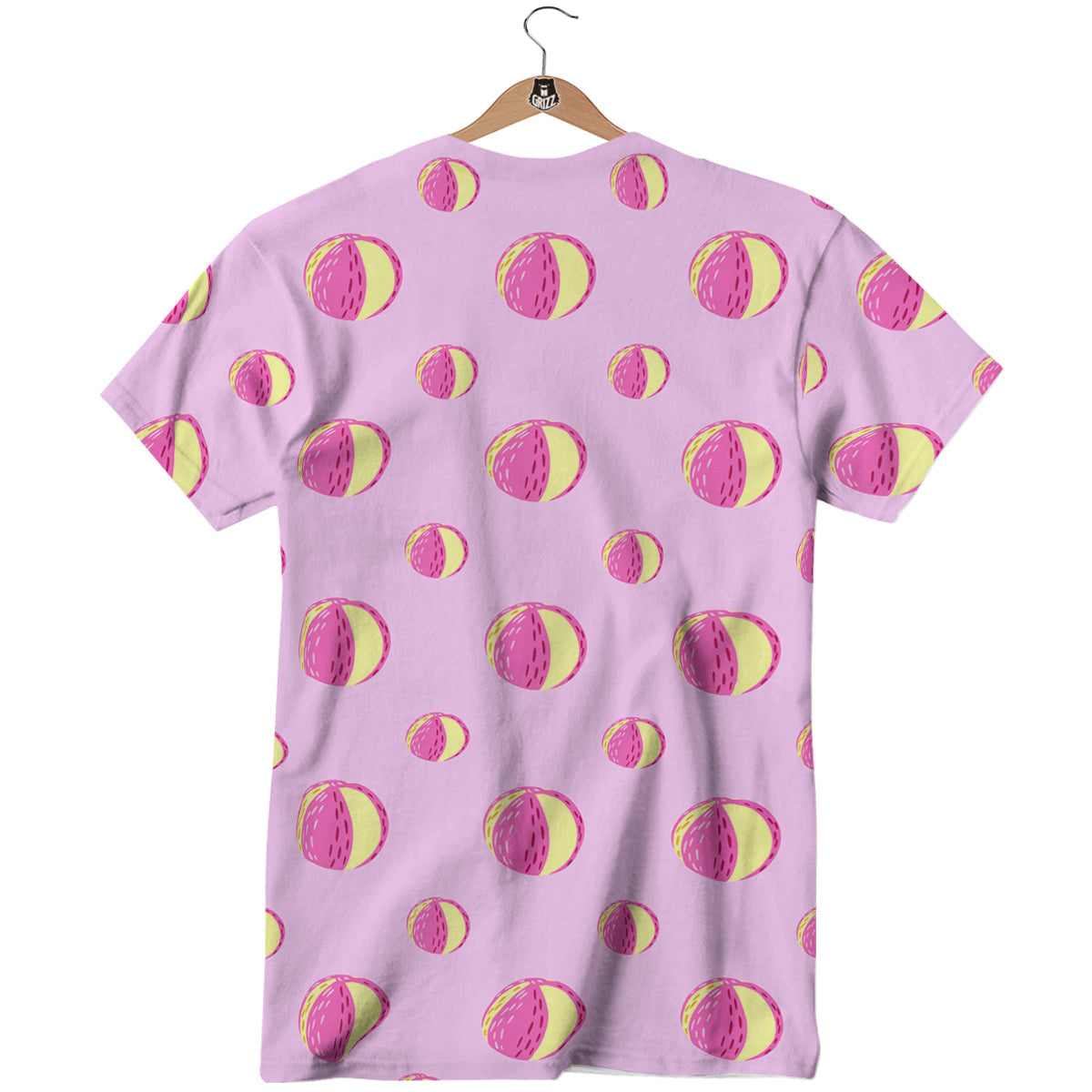 Volleyball Pastel Print Pattern T-Shirt-grizzshop