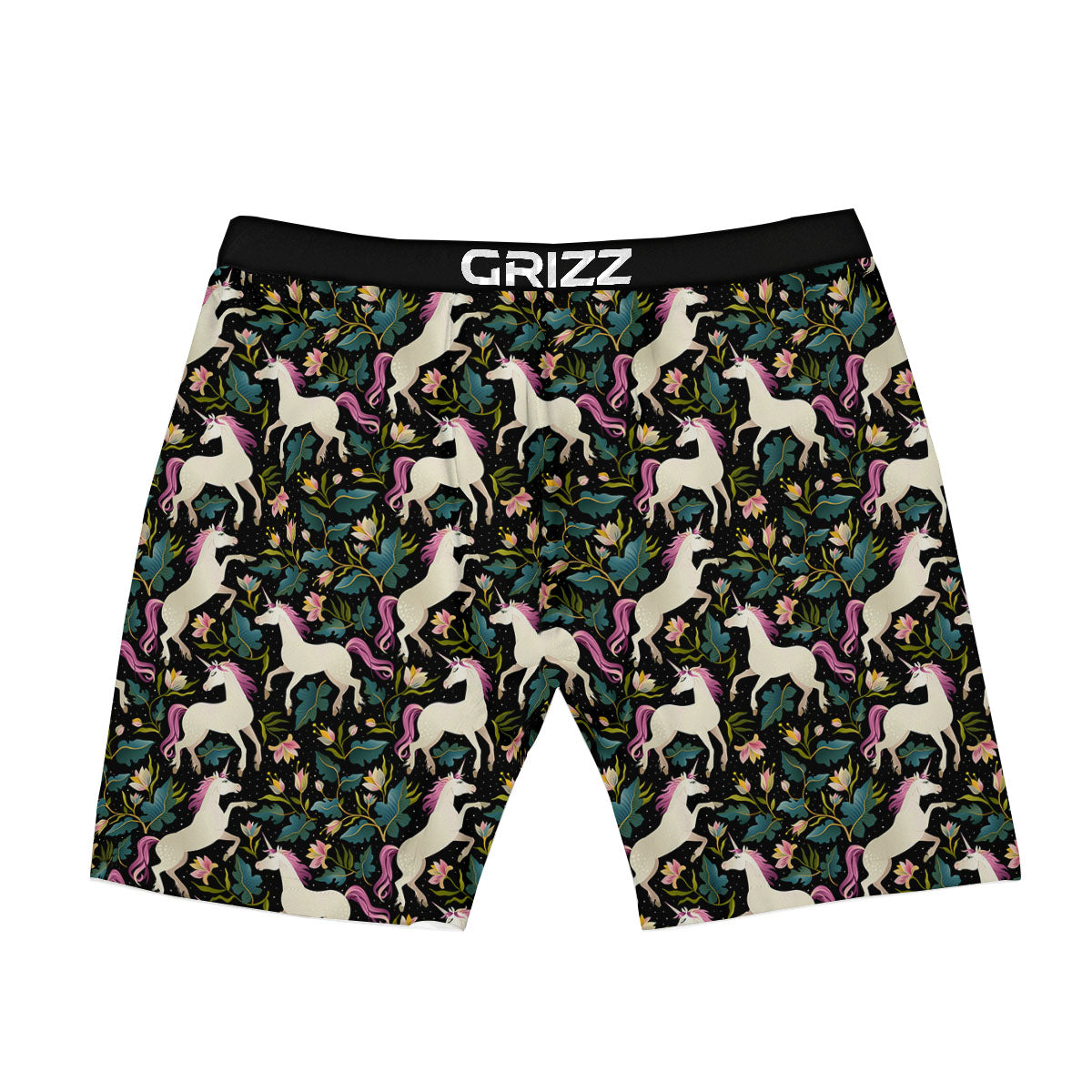 Voodoo Doll Cartoon Print Pattern Boxer Briefs-grizzshop
