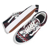 Voodoo Doll Cartoon Print Skate Shoes-grizzshop